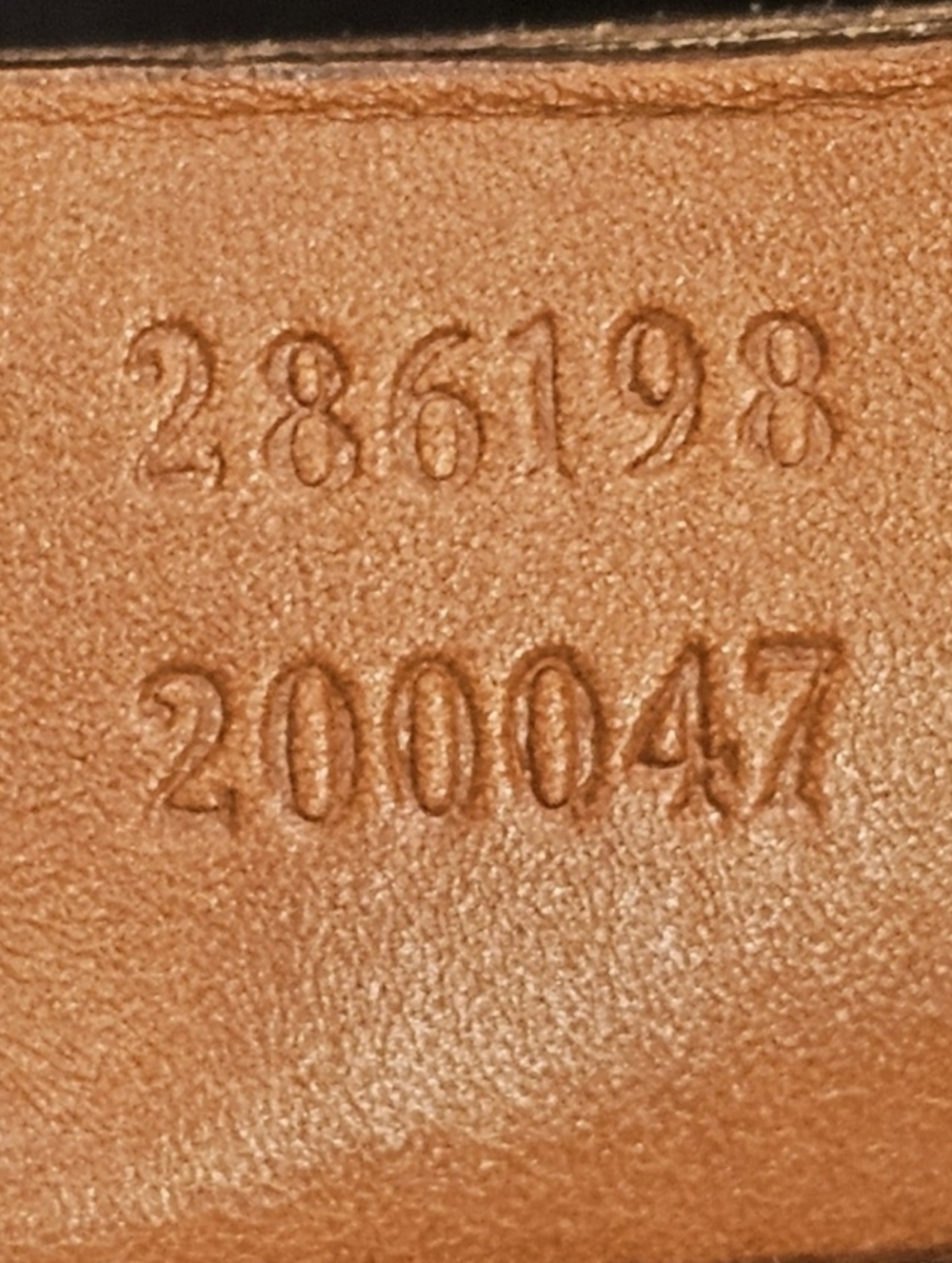 Gucci GG Nylon Tote Black with Brown Leather Handles - Picture 11 of 12